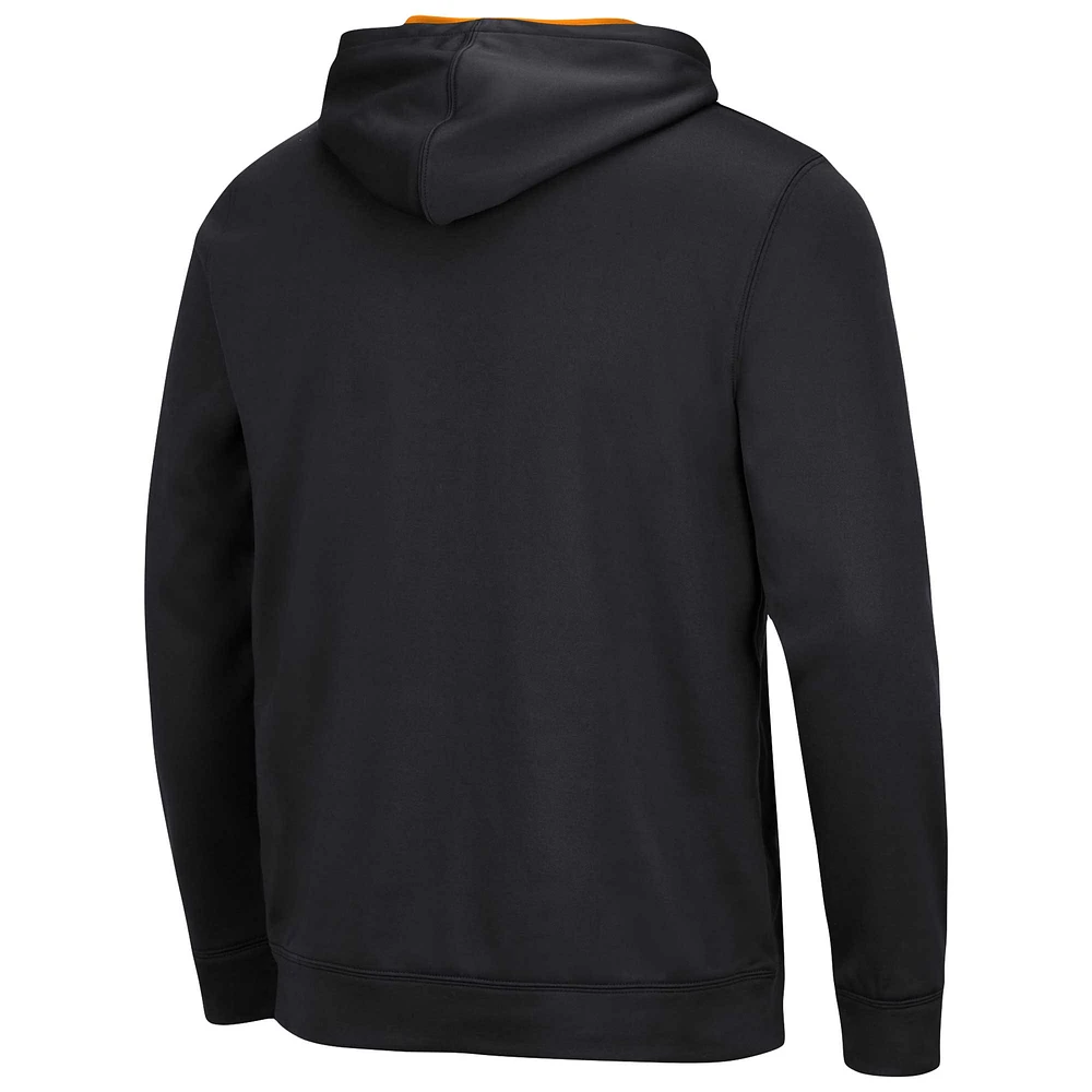 Pull à capuche Colosseum Tennessee Volunteers Resistance pour hommes, noir