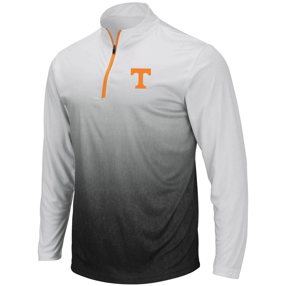 Veste Colosseum Grey Tennessee Volunteers Magic Team Logo Quarter-Zip pour homme