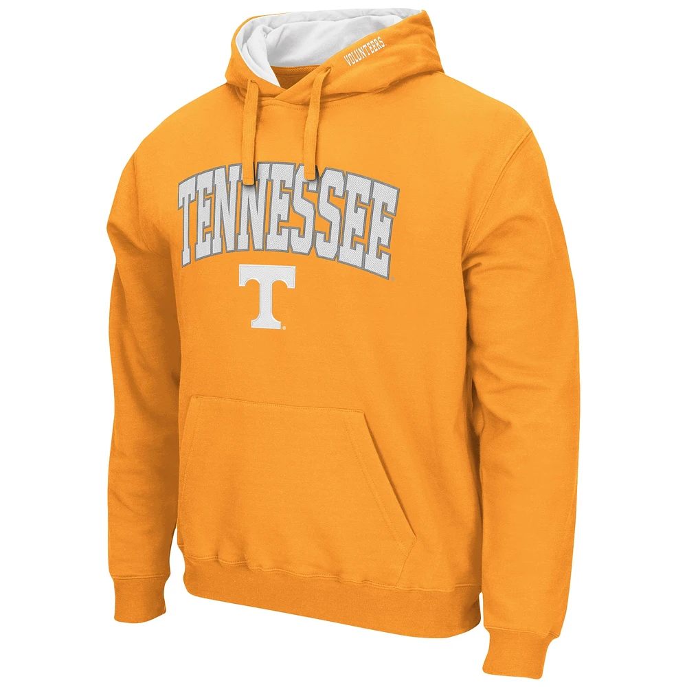 Sweat à capuche Colosseum Tennessee Orange Volunteers Arch & Logo 3.0 pour homme