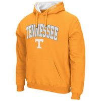 Men's Colosseum Tennessee Orange Volunteers Arch & Logo 3.0 Pullover Hoodie