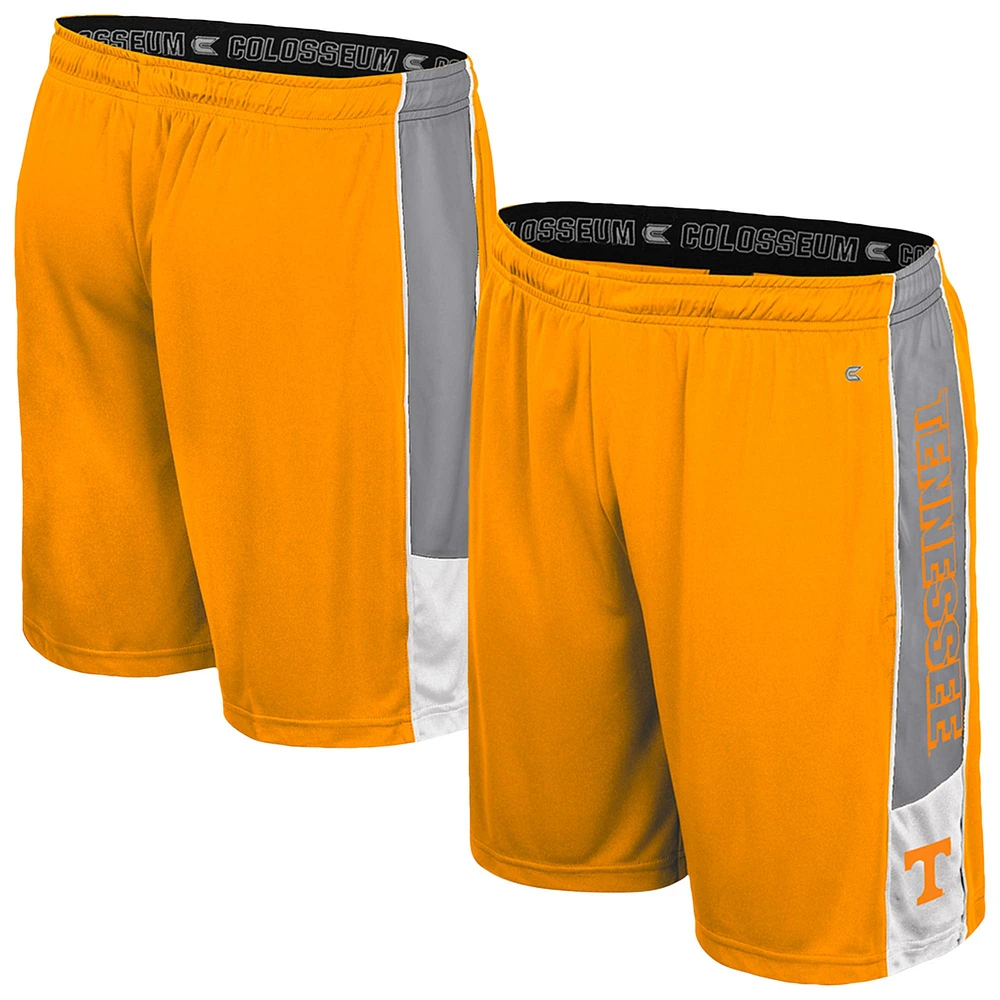 Men's Colosseum Tennessee Orange Volunteers Quantum Shorts