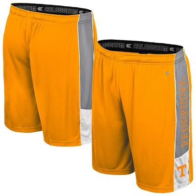 Men's Colosseum Tennessee Orange Volunteers Quantum Shorts