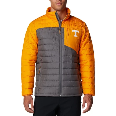 Veste isolante à fermeture éclair intégrale Columbia Tennessee Volunteers Double Blitz Omni-Heat Infinity pour homme