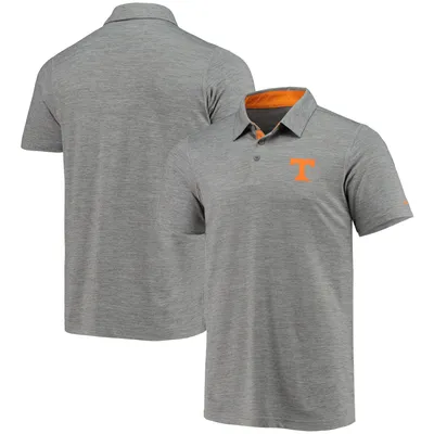 Polo omni-ombre Columbia Tennessee Volunteers Tech Trail gris pour homme