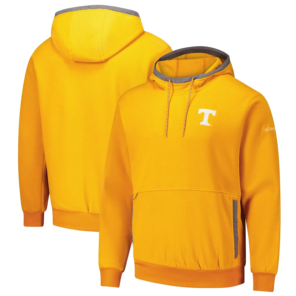 Sweat à capuche en polaire Flanker Orange Tennessee Volunteers de Columbia pour homme