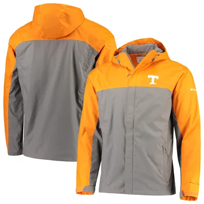 Tennessee Volunteers Columbia Glennaker Storm Full-Zip Jacket - Orange/Gray