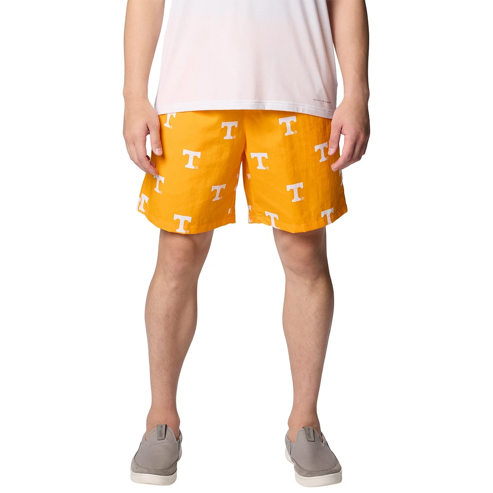 Short Columbia Tennessee Orange Volunteers pour homme, coupe grande et taille, avec dos nageur