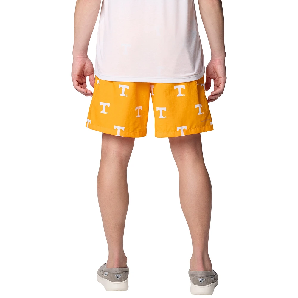 Short Columbia Tennessee Orange Volunteers pour homme, coupe grande et taille, avec dos nageur