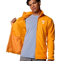 Veste polaire à glissière complète Columbia Tennessee Orange Volunteers Flanker IV pour homme