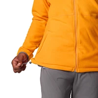 Veste polaire à glissière complète Columbia Tennessee Orange Volunteers Flanker IV pour homme