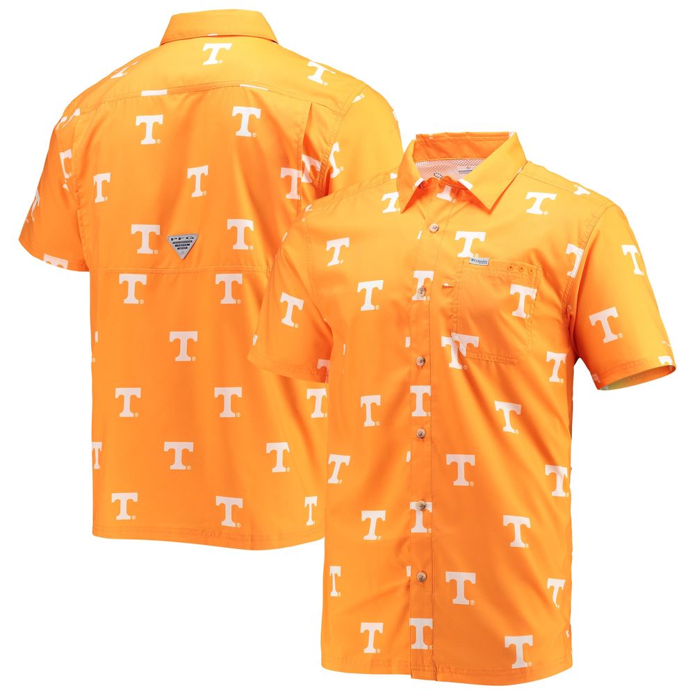 Men's Columbia Orange Clemson Tigers Super Slack Tide Omni