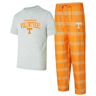 Ensemble de nuit pour homme Concepts Sport Tennessee Volunteers avec t-shirt et pantalon