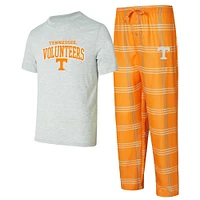 Ensemble de nuit pour homme Concepts Sport Tennessee Volunteers avec t-shirt et pantalon