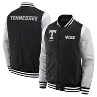 Veste à boutons-pression intégrale noire pour homme Fanatics Tennessee Volunteers Elements Elite