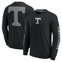 T-shirt à manches longues noir pour hommes Fanatics Tennessee Volunteers Strive