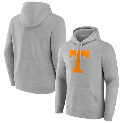 Tennessee Volunteers Fanatics Branded Logo Pullover Hoodie - Gray