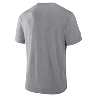 T-shirt tri-blend Dynamic Showdown pour homme, gris, fanatiques, Tennessee Volunteers