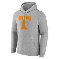 Men's Fanatics Gray Tennessee Volunteers Fleece Pullover Hoodie