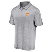 Men's Fanatics Gray Tennessee Volunteers Primary Logo Polo
