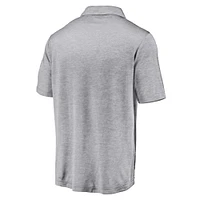 Men's Fanatics Gray Tennessee Volunteers Primary Logo Polo