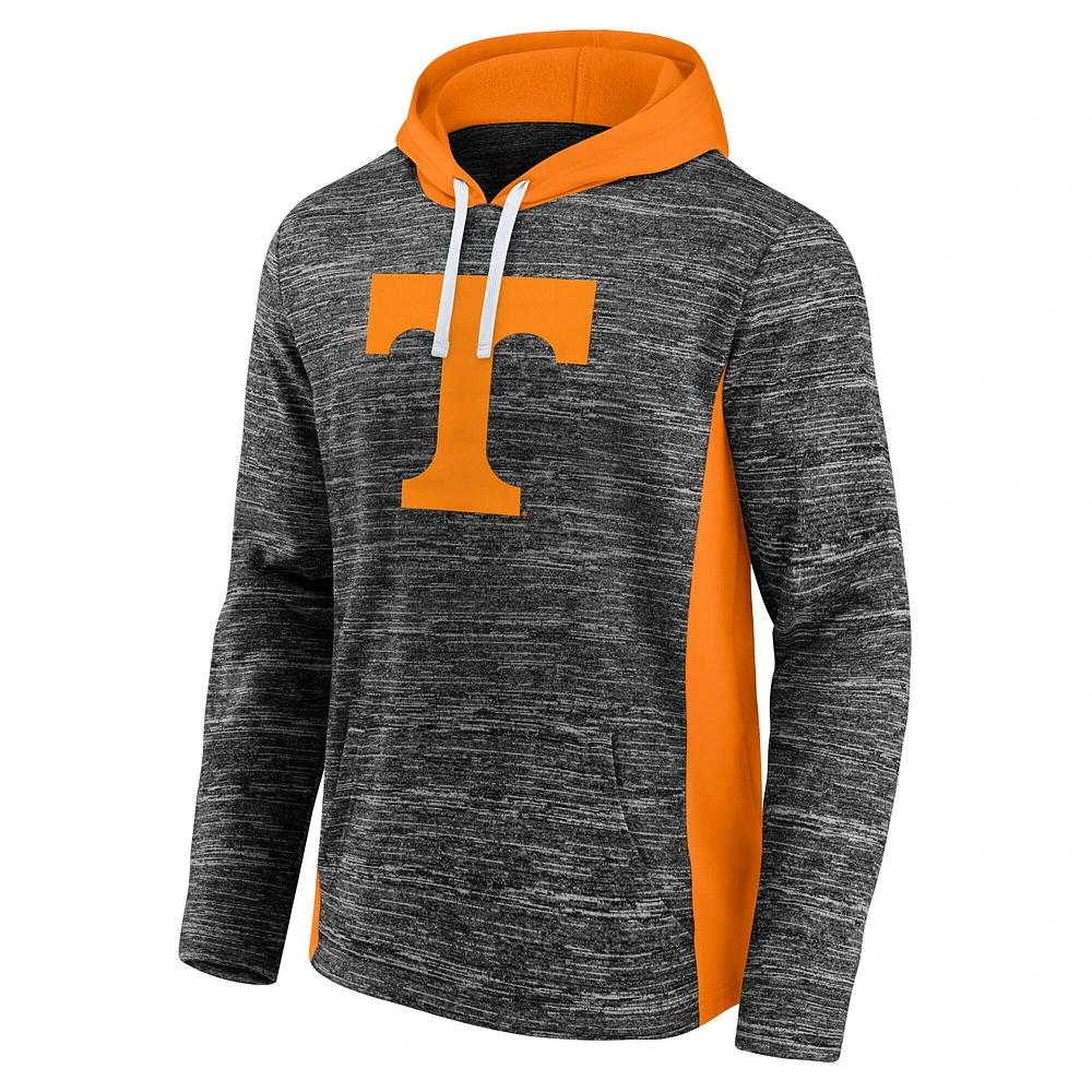 Sweat à capuche en polaire replay instantané Chiller Tennessee Volunteers Heather Charcoal Fanatics pour homme