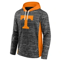 Sweat à capuche en polaire replay instantané Chiller Tennessee Volunteers Heather Charcoal Fanatics pour homme