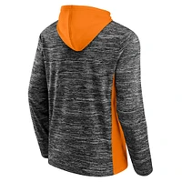 Sweat à capuche en polaire replay instantané Chiller Tennessee Volunteers Heather Charcoal Fanatics pour homme