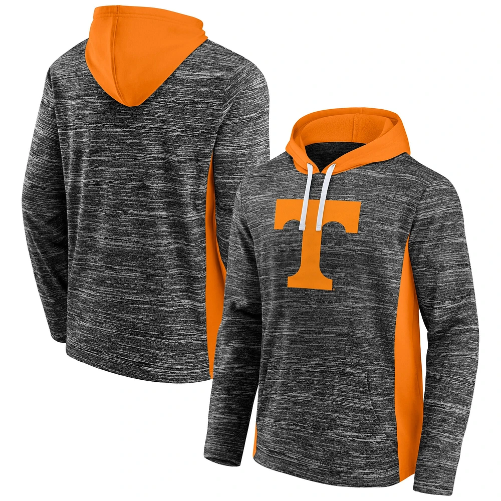 Sweat à capuche en polaire replay instantané Chiller Tennessee Volunteers Heather Charcoal Fanatics pour homme
