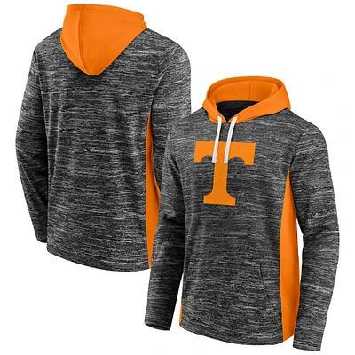 Sweat à capuche en polaire replay instantané Chiller Tennessee Volunteers Heather Charcoal Fanatics pour homme