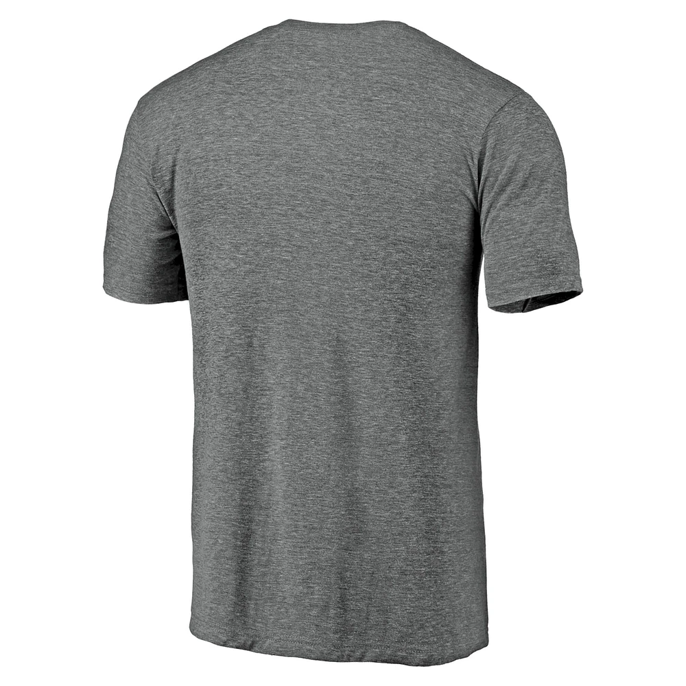 T-shirt tri-blend Arched City pour hommes Fanatics Heather Gray Tennessee Volunteers