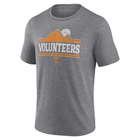 T-shirt tri-blend préféré des Tennessee Volunteers de Fanatics Heather Gray pour hommes