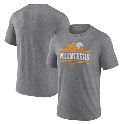 T-shirt tri-blend préféré des Tennessee Volunteers de Fanatics Heather Gray pour hommes