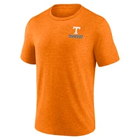 T-shirt Fanatics pour homme, orange, Tennessee Volunteers, idéal, délavé, tri-blend