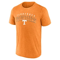 T-shirt Fanatics Heather Tennessee Orange Volunteers Outline Split pour homme