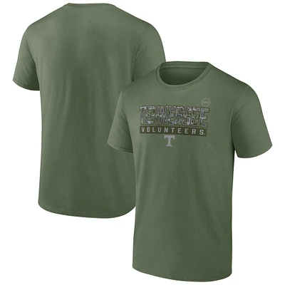Men's Fanatics Olive Tennessee Volunteers OHT Military Appreciation Galley T-Shirt