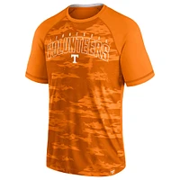 Men's Fanatics Tennessee Orange Volunteers Arch Outline Raglan T-Shirt