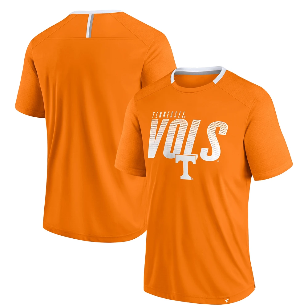 T-shirt fanatique pour homme Tennessee Volunteers Defender Fade Slant Orange