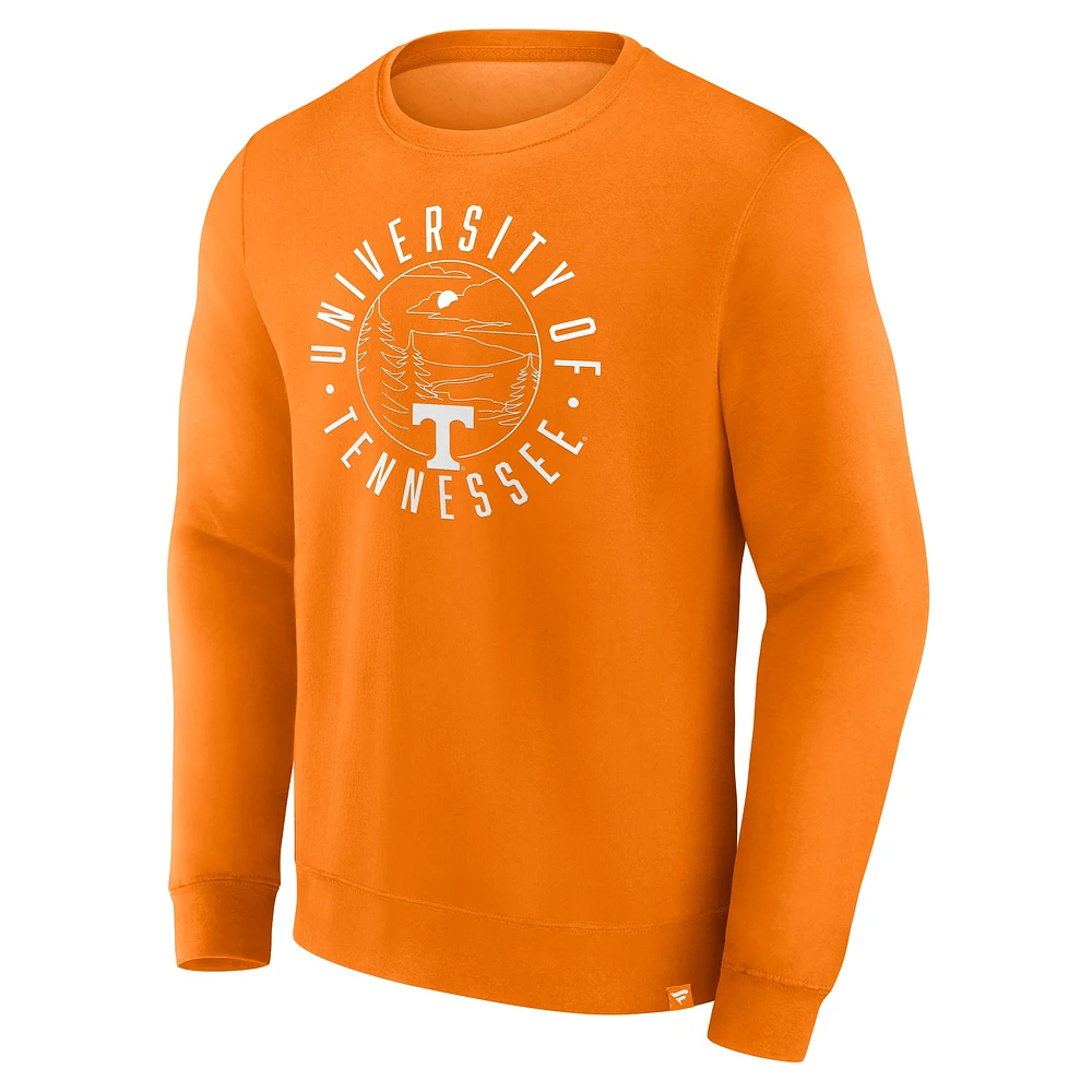 Men's Fanatics Tennessee Orange Volunteers Destination Pullover Sweatshirt