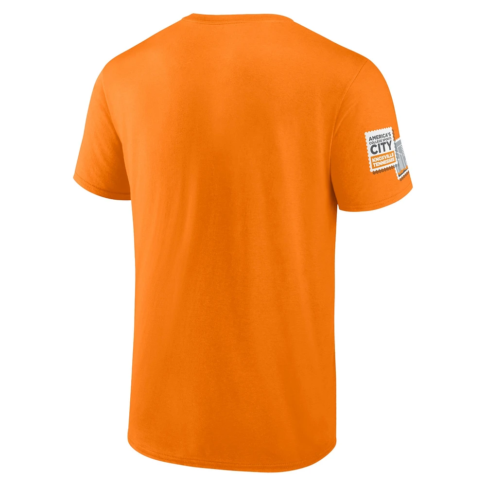 T-shirt de fan des volontaires du Tennessee Orange Fanatics pour hommes