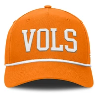 Casquette ajustable en corde pour balles fausses Tennessee Orange Tennessee Volunteers Fanatics pour hommes