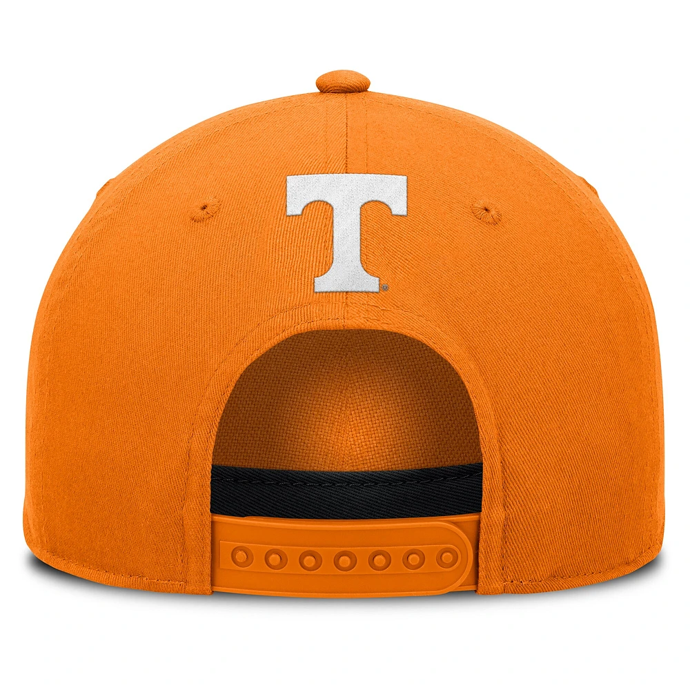 Casquette ajustable en corde pour balles fausses Tennessee Orange Tennessee Volunteers Fanatics pour hommes