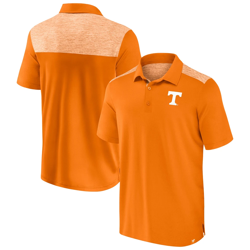 Men's Fanatics Tennessee Orange Volunteers Long Shot Polo