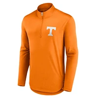 Men's Fanatics Tennessee Orange Volunteers Tough Minded Quarter-Zip Top