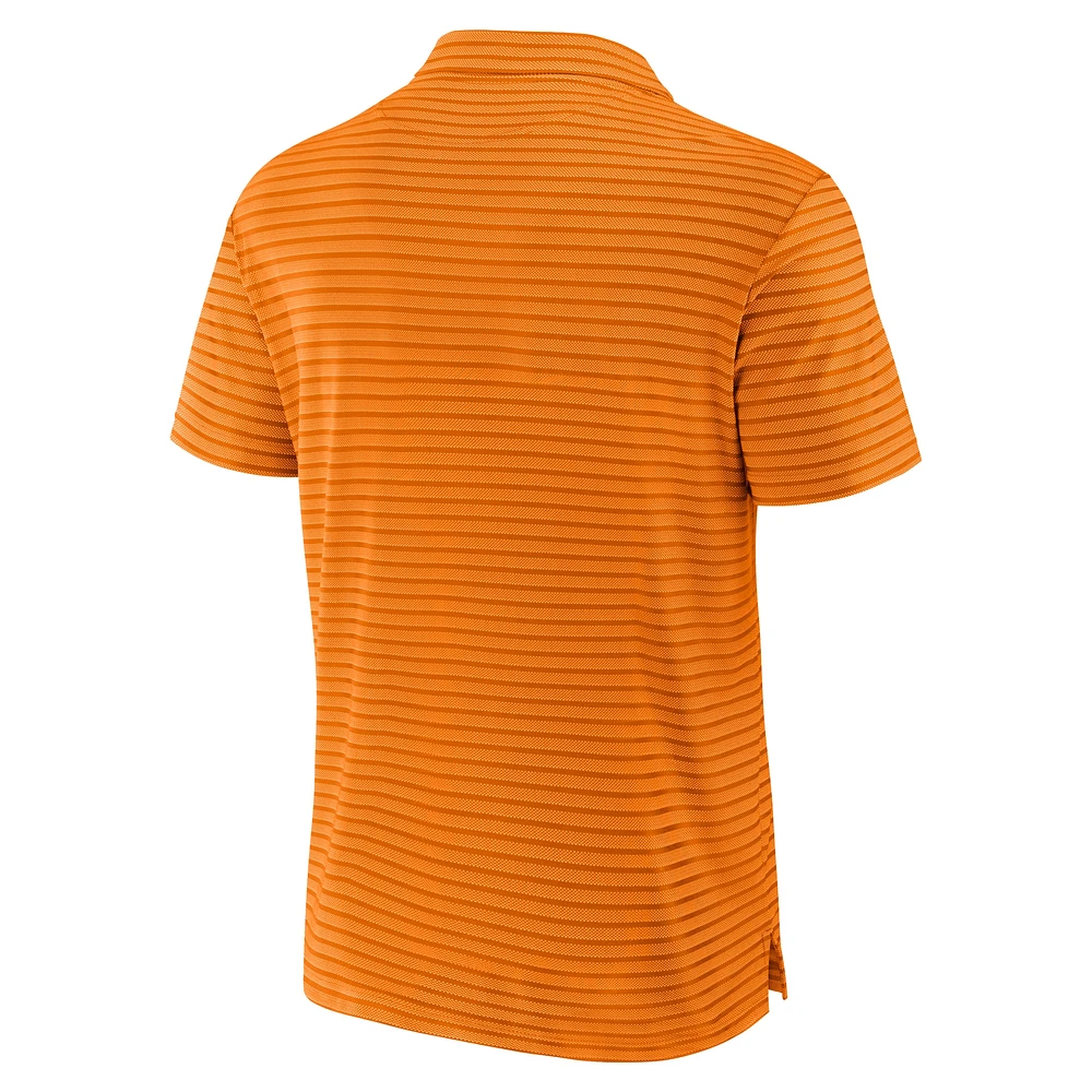 Men's Fanatics Tennessee Orange Volunteers Victory Calls Stripe Polo