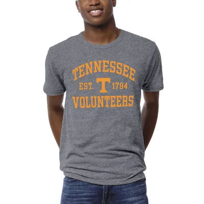 Tennessee Volunteers League Collegiate Wear 1274 Victory Falls T-Shirt - Heather Gray