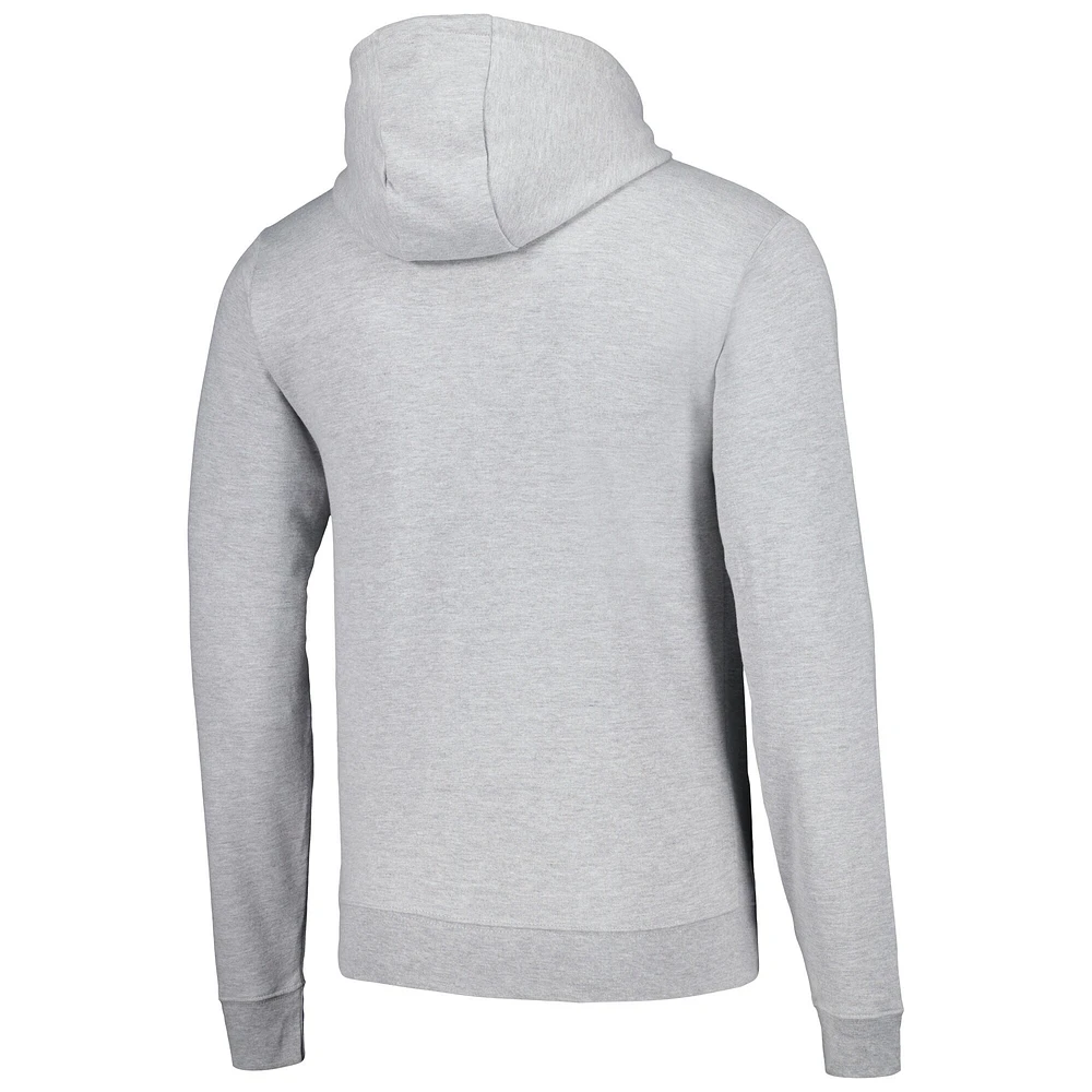 Sweat à capuche essentiel pour hommes League Collegiate Wear Heather Grey Tennessee Volunteers Stadium