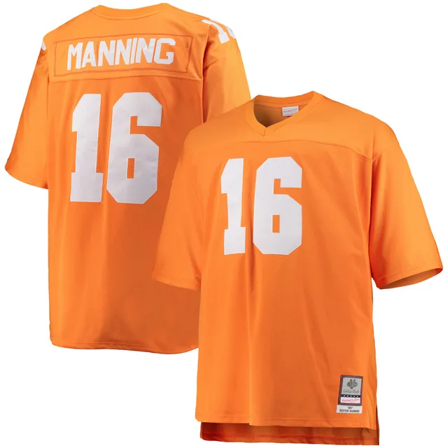 Peyton Manning Denver Broncos Mitchell & Ness 2015 Split Legacy Replica  Jersey Navy Orange