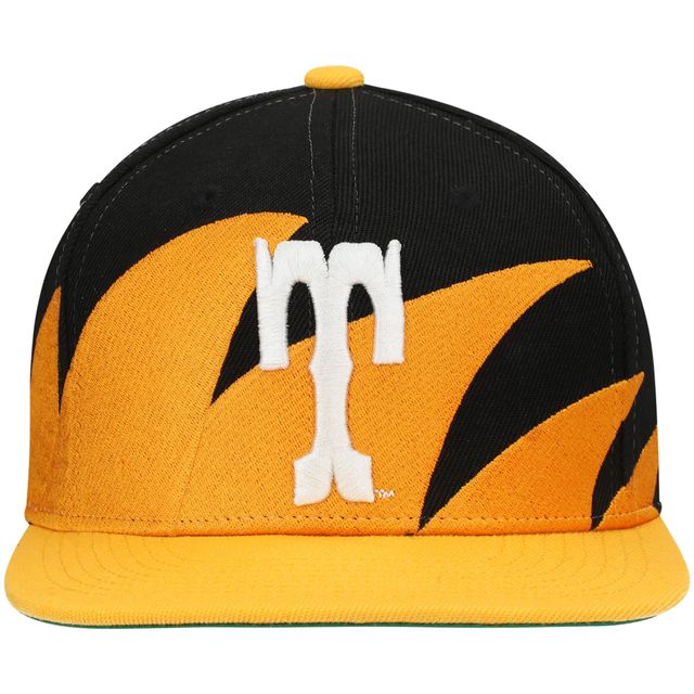 Casquette Snapback Tennessee Volunteers Sharktooth Tennessee Orange/Noir Mitchell & Ness pour hommes