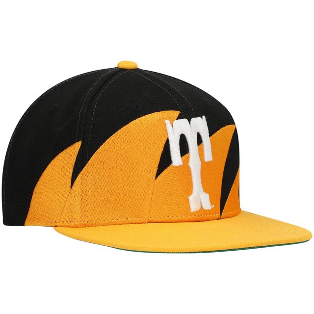 Casquette Snapback Tennessee Volunteers Sharktooth Tennessee Orange/Noir Mitchell & Ness pour hommes