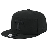 Casquette snapback 9FIFTY noire à panneaux fendus en toile pour homme New Era Tennessee Volunteers Adventure